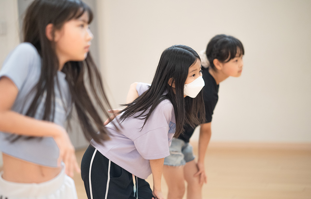 洗足スタジオ練習風景